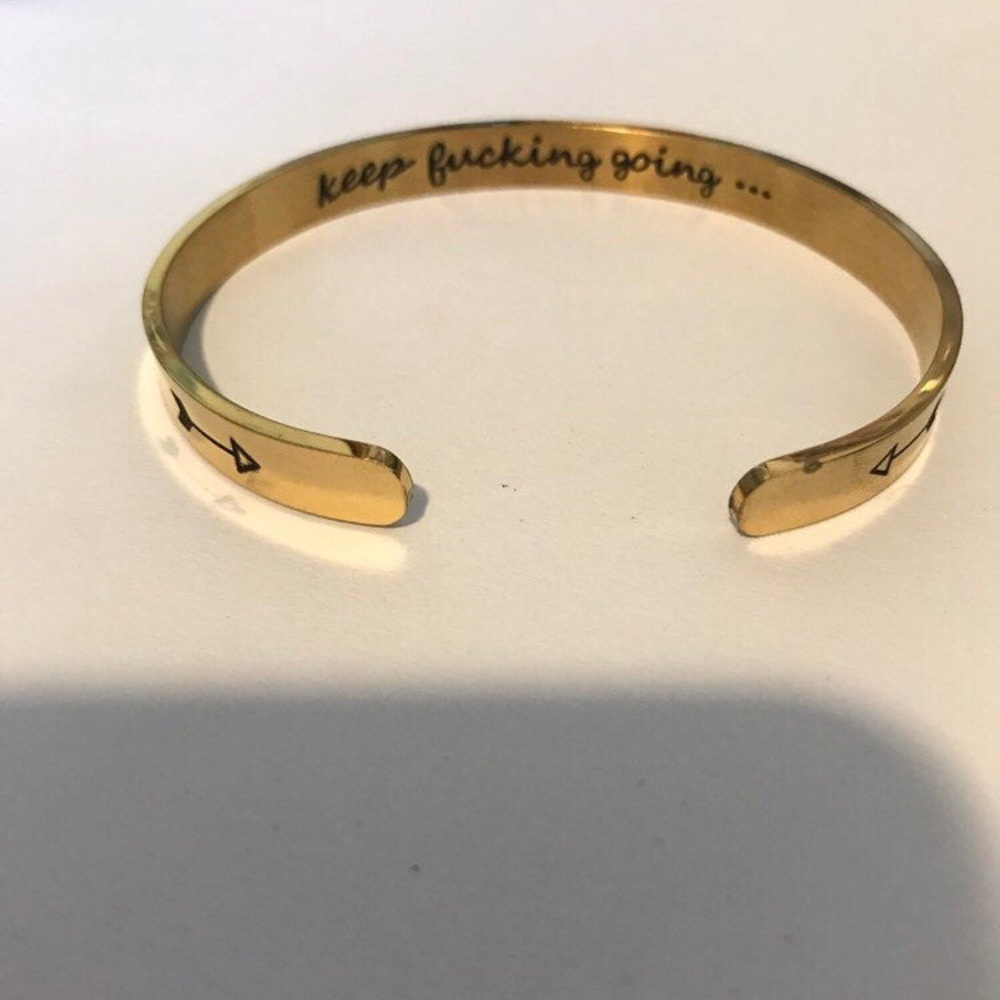 Keep Fucking Going Bracelet